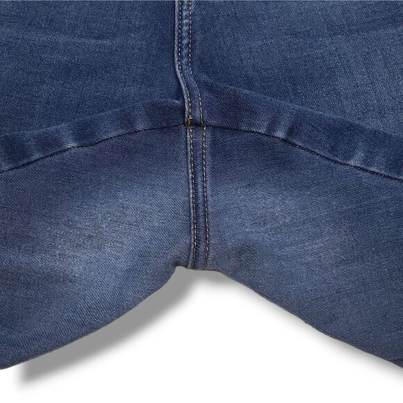 Judy Blue Skinny Fit Jeans Womens 20W High Rise Dark Wash - Picture 4 of 12